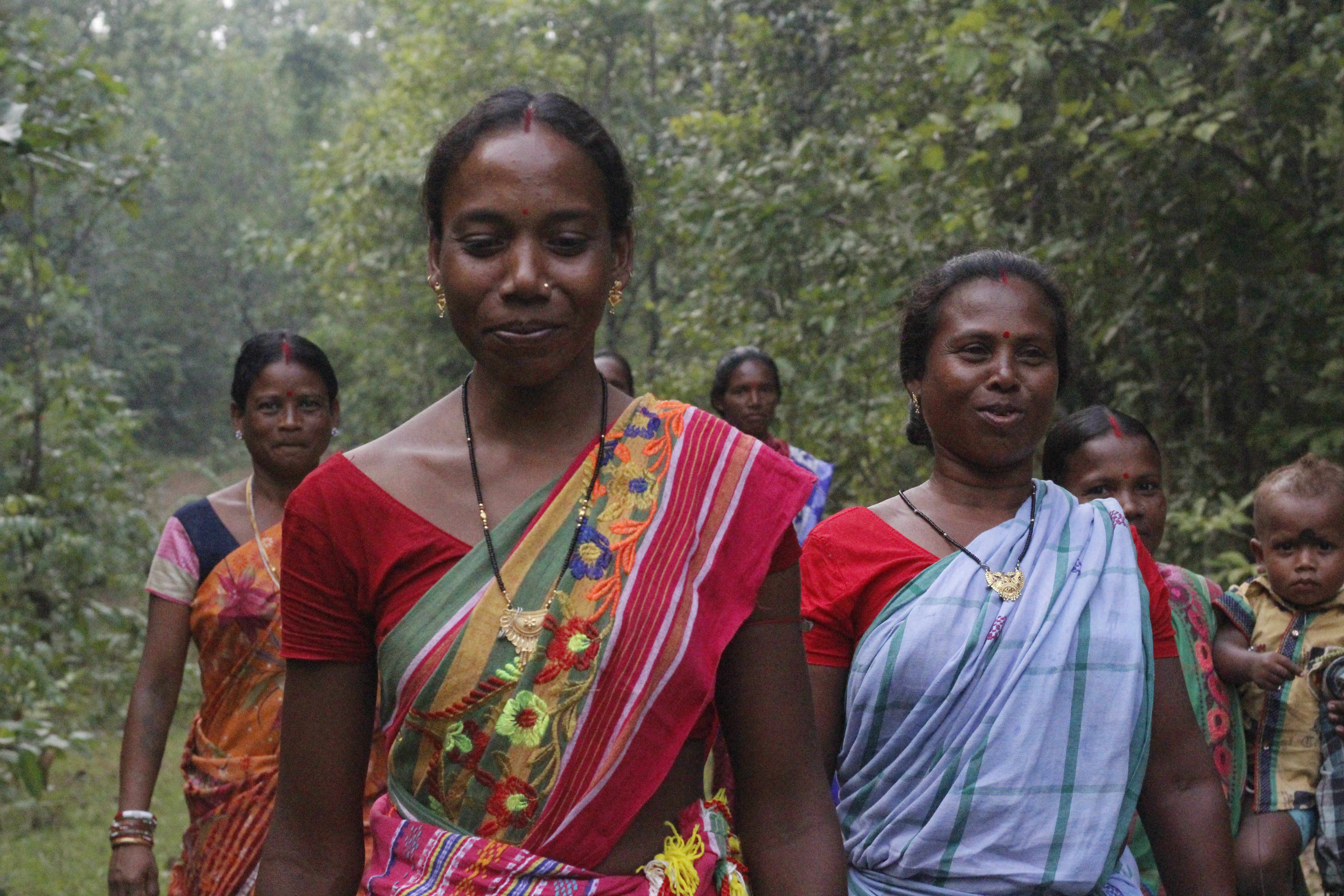 The forest-based economy is women's economy. Women are the primary gatherer of forest
products. Their lives and livelihoods are intertwined with forests. 